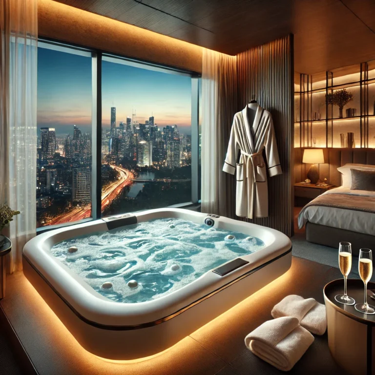 hotels with jacuzzi in room