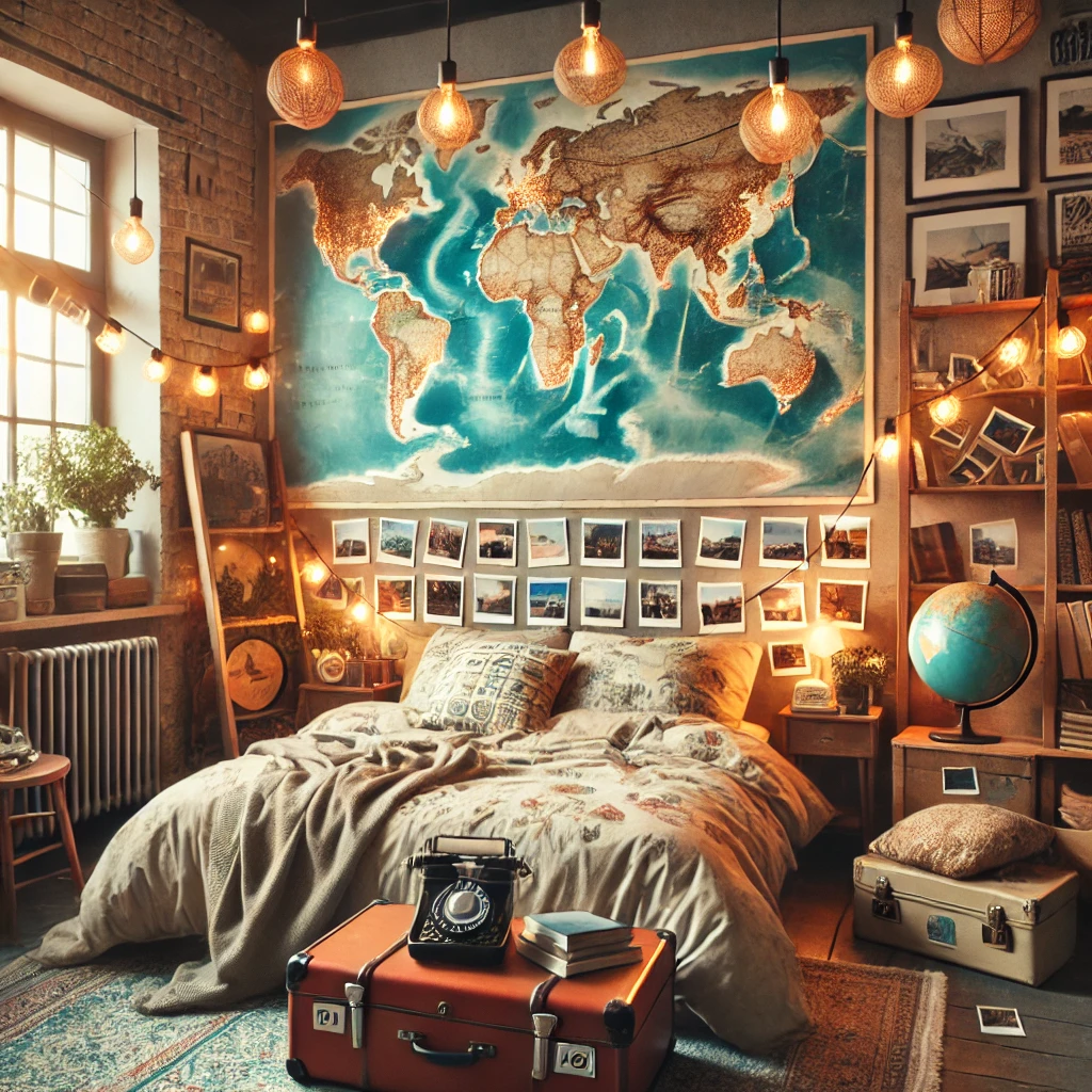 DIY Travel Bedroom Decor