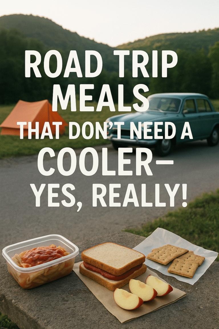 road trip meals